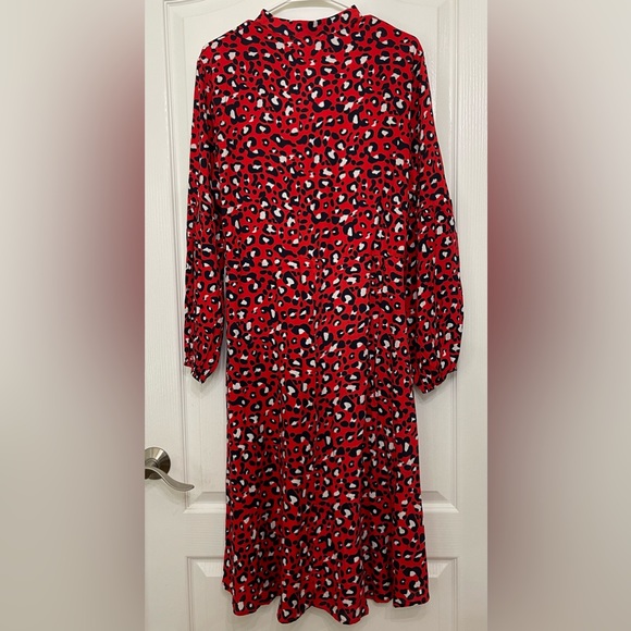NWT Kirundo Leopard Print Midi Dress - Picture 4 of 13